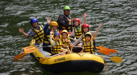 Smile rafting